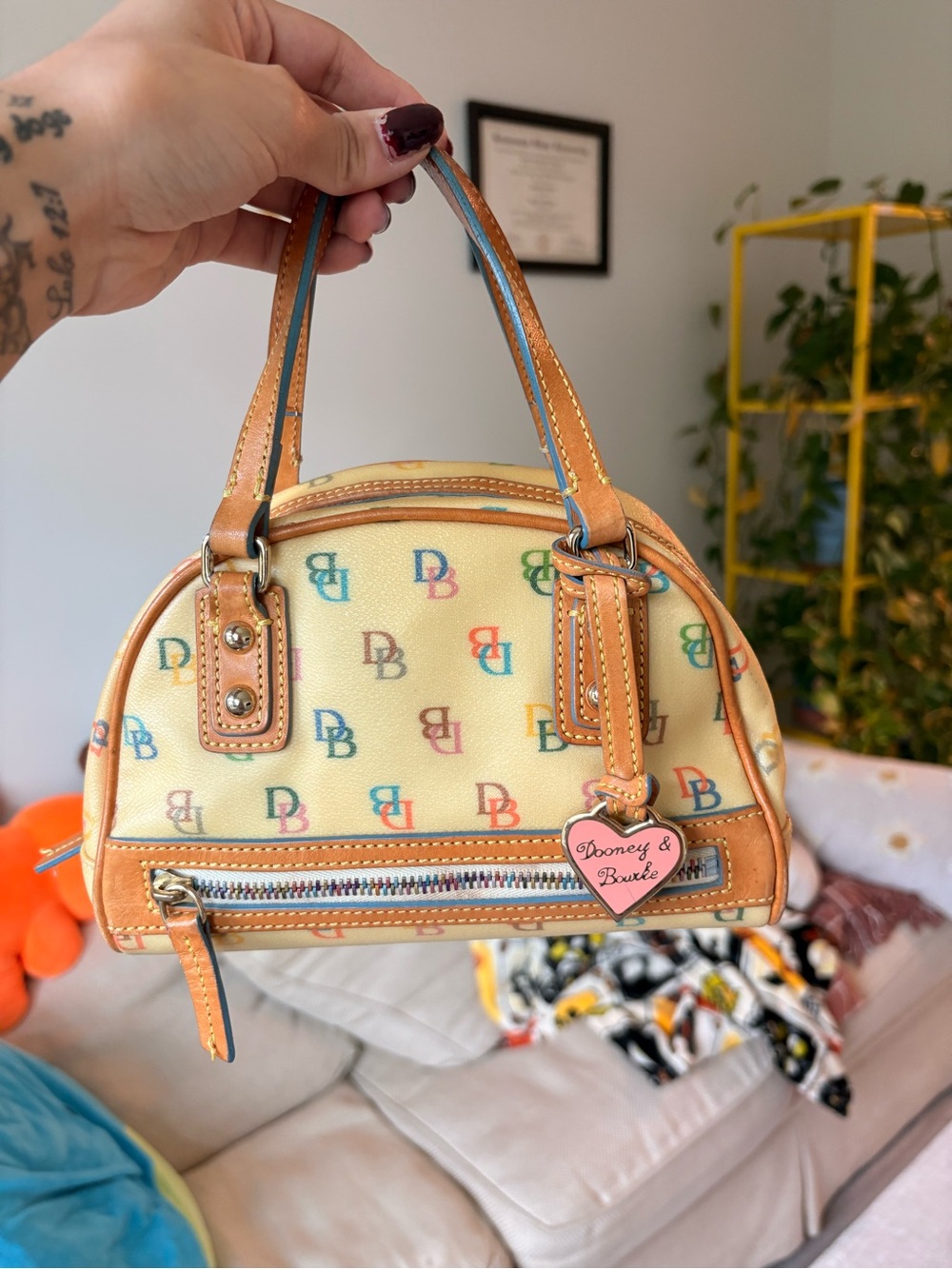 Dooney & Bourke mini bowler bag